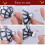 Christmas Ornament Caps Silver 0.5 Inch 100 Pcs 4