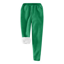 Women's Thermal Cargo Joggers Green 3XL