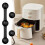 Air Fryer Magnets for Parchment Paper 2-Pack 5