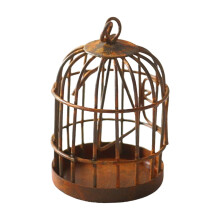 Birdcage Statue Desk Decor Model for Kids