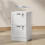 2-Drawer Filing Cabinet with Lock - White 5