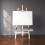 Storage Tray Grey Easel Paint Tray Detachable 1 Set 4