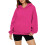 Women's Soft Casual Hooded Sweatshirt Lightweight Pullover 4