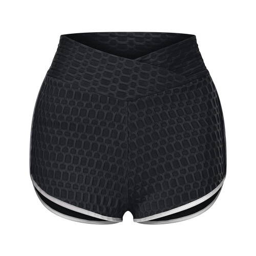 Women's Athletic Shorts Blue M 1