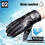 Men's Leather Gloves Waterproof PU Lined Warm 5