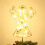 Lighted Snowflake Tree Topper Battery Powered 8
