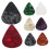 Guitar Picks Assorted Colors Thick Triangle 30 Pcs 3