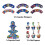Inside Out 3-Tier Cupcake Stand with Toppers Wrappers Tray 5