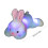 LED Glow Bunny Plush Night Light 14 Inch Multicolor 3