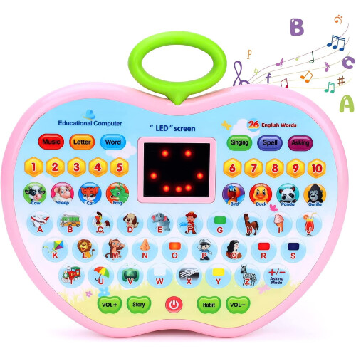 Learning Tablet for Toddlers 1-3 Years Old Educational Toy