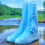 Waterproof Silicone Shoe Covers for Adults, Reusable 5