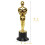 Plastic Gold Star Award Trophy 24 Pack 5