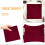 Red Paper Cocktail Napkins Elegant Disposable 20 Pcs 7