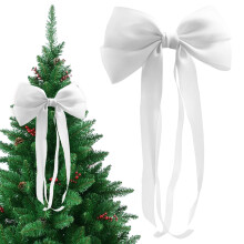 Velvet Christmas Bows 13 x 30 cm for Tree Topper Wall
