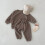 Corduroy Sweatshirt Pants Set for Toddlers Solid Color Warm 2