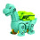 Dinosaur Mechanical Toy Car STEM Kit 1 Piece 2
