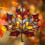 Stained Glass Maple Leaf Ornament Acrylic 1pc 2