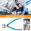 Car Door Panel Clip Removal Pliers 178mm Plastic Iron 5