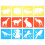 Children's Chalk Drawing Stencils Cartoon Animals 12 Sheets 2