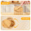 Bamboo Salt Cellar with Magnetic Lid and Spoon 3-Tier 7