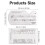 COMEET Music Notation Stencil Staff Ruler with Symbols 6