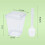 Dessert Cups with Lids and Spoons 5 oz 50 pcs 2