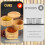 Bamboo Salt Cellar with Magnetic Lid and Spoon 3-Tier 4
