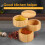 Bamboo Salt Cellar with Magnetic Lid and Spoon 3-Tier 5