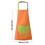 PVC Apron Waterproof Sleeveless L 1 Pack 6