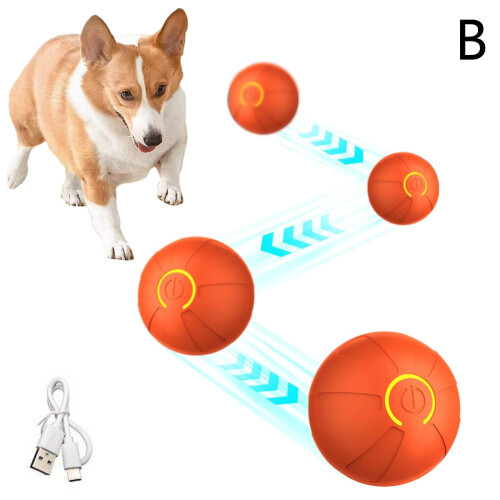 Smart Dog Toy Ball LED Interactive Automatic Movement 2
