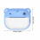 Instant Print Camera for Kids 2 Inch Screen 12MP 3