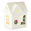 Leutsin LED Ceramic Christmas House White 6 inch 6