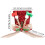 Collapsible Christmas Tree Topper Holiday Decoration 4