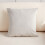 White Living Room Pillows Solid Color Velvety 2