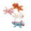 Animal Doll Set 3D Printed Flower Statue 3 pcs 4
