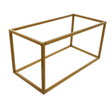 Geometry Cake Stand Golden Unbranded 1 Piece