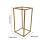 Geometry Cake Stand Golden Unbranded 1 Piece 2