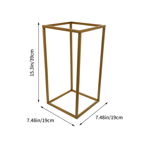 Geometry Cake Stand Golden Unbranded 1 Piece 1