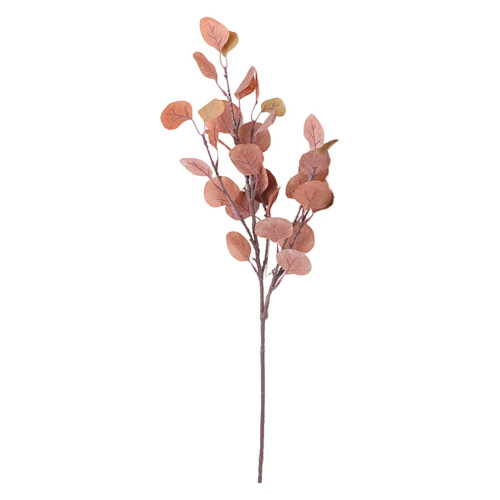 Artificial Eucalyptus Stems Brown 6 Pcs 27.56 Inch