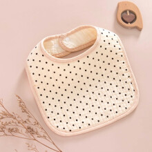 Cotton Baby Bibs for Newborns and Toddlers 6-Pack