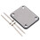 Electric Guitar Neck Plate Plastic Silver 67mm x 54mm 1 Set 2