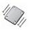 Electric Guitar Neck Plate Plastic Silver 67mm x 54mm 1 Set 3