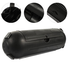 Weatherproof Extension Cord Cover Box Black Plastic 1 Pack