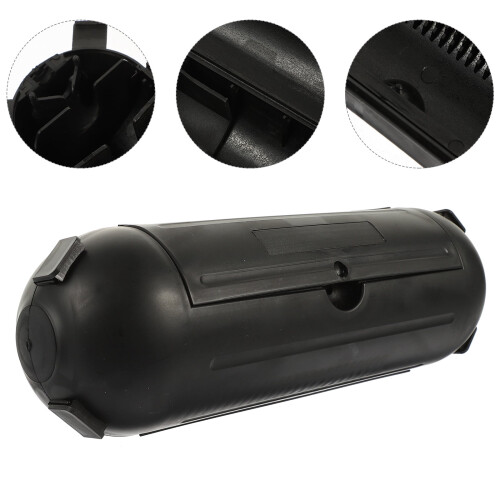 Weatherproof Extension Cord Cover Box Black Plastic 1 Pack