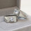 Adjustable Bronze Open Ring for Men Silver Tone 9.5 Inches 7