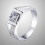 Adjustable Bronze Open Ring for Men Silver Tone 9.5 Inches 8
