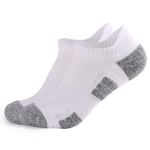 Men's No-Show Ankle Socks White XL