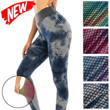 Tie Dye Seamless Leggings High Waist Women 1 Pair