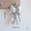 Shiny Christmas Bow Tree Topper Premium Ornament 1 pc 3
