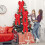 Velvet Wired Ribbon Bow Christmas Tree Topper 5